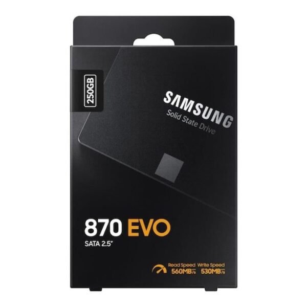 Samsung 870 EVO 250GB 2.5" SATA III SSD